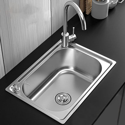 BowLift | Modern Workstation Sink Stainless Steel Drain Arrangement and Faucet Kitchen Sink