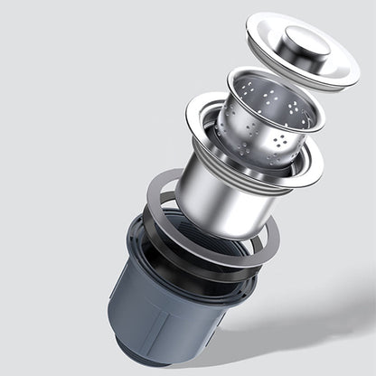 BowLift | Modern Workstation Sink Stainless Steel Drain Arrangement and Faucet Kitchen Sink