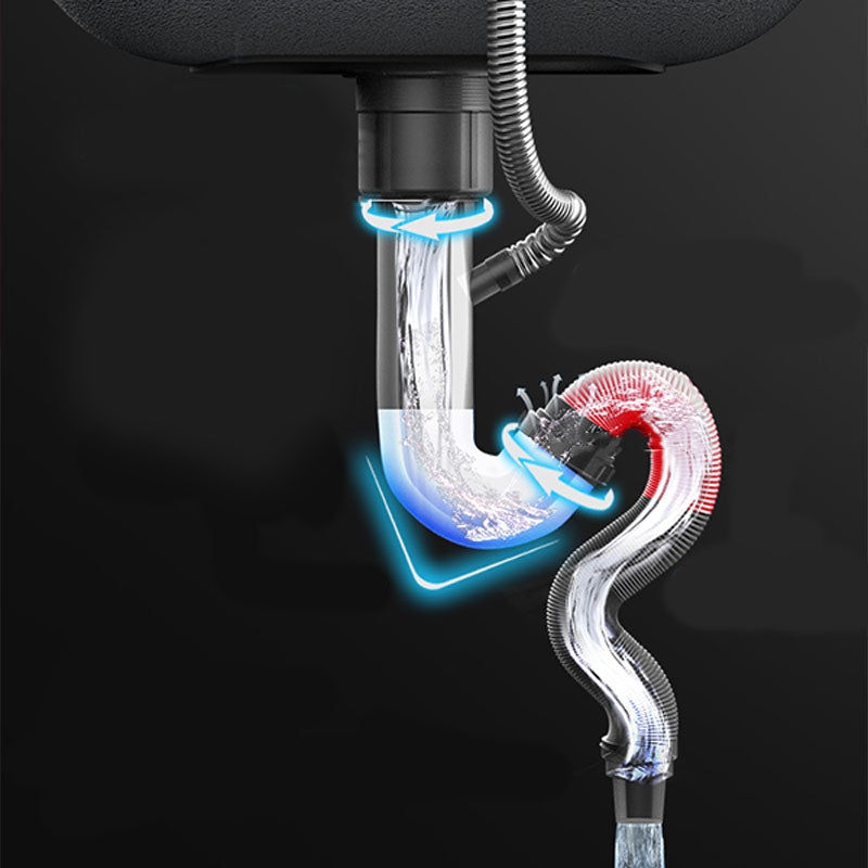BowLift | Modern Workstation Sink Stainless Steel Drain Arrangement and Faucet Kitchen Sink