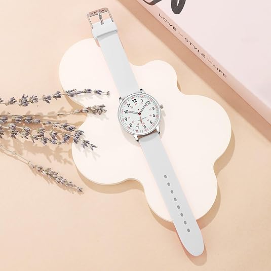 BowLift | Stylish Women’s Clip-On Watch – Waterproof Silicone Fob Watch in Elegant Colours
