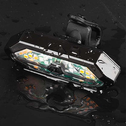 Waterproof Night Riding LED Mountain Bike Remote Control Steering Taillight