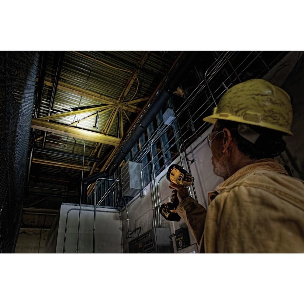 Skanto | Dewalt 20V Max Jobsite LED Spotlight, Bright Red, Powerful & Durable Lighting Solution