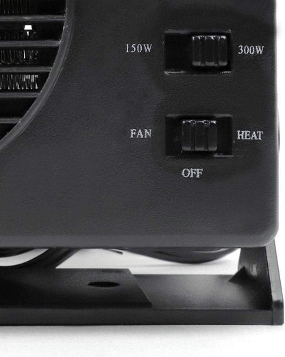 Skanto | 12V Ceramic Car Heater | 150W-300W Portable Fan with Automatic Thermostat for Winter Vehicle Use