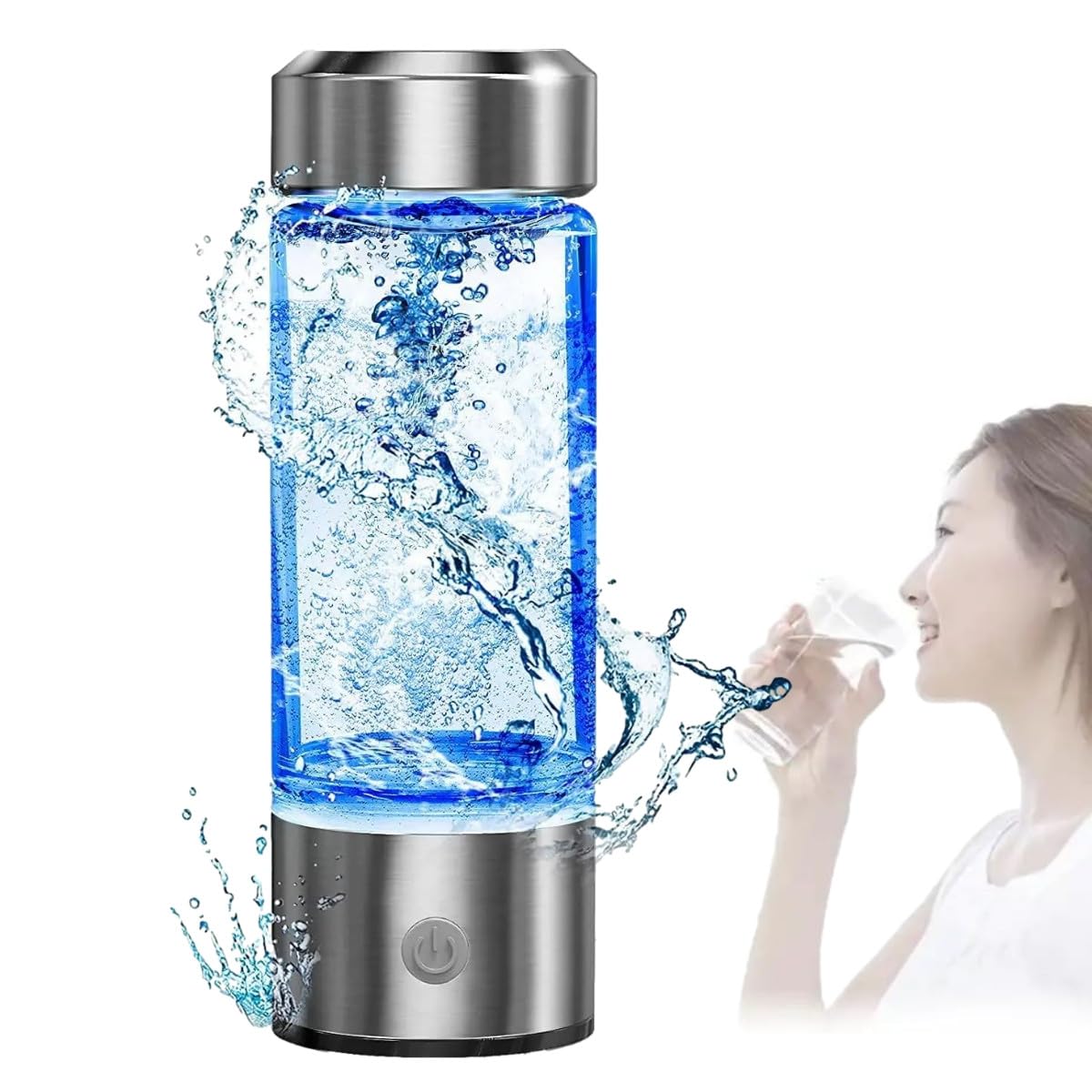 Skanto | Hydrogen Water Bottle | Portable Rechargeable BPA-Free Alkaline Water