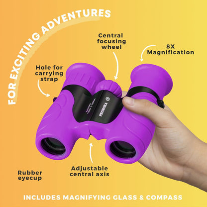 Karnz | Binoculars for Children Lightweight Outdoor Adventure