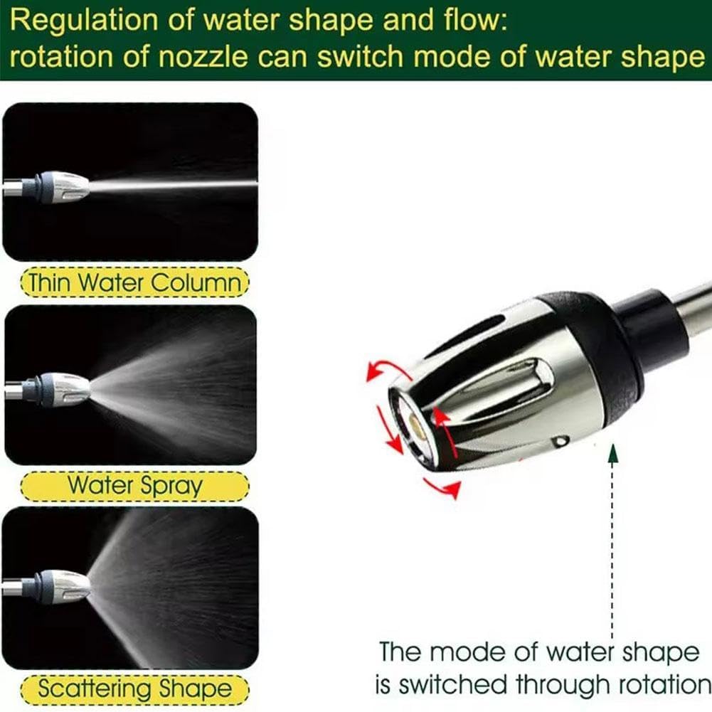 Skanto | AquaBlitz High-Pressure Spray Gun – Universal Hose Attachment for Powerful Cleaning