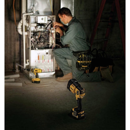 Skanto | Dewalt 20V Max Jobsite LED Spotlight, Bright Red, Powerful & Durable Lighting Solution