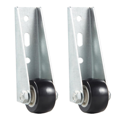 Low-Profile Side-Mount Caster Wheels for Furniture Bowlift