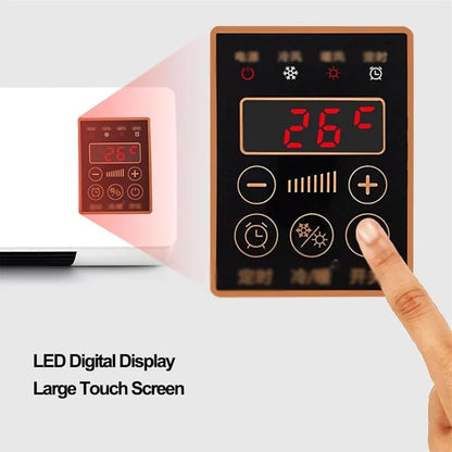 Skanto | Fan with Heater | Wall Mounted with Remote Control