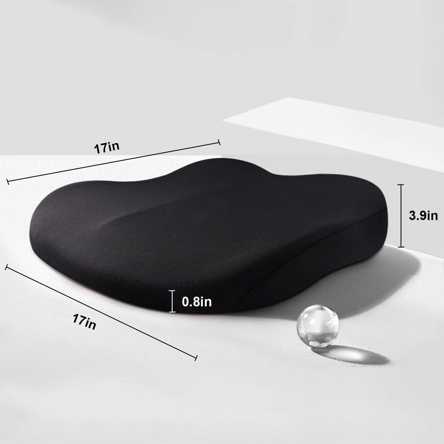 Car Cushion Height Increase – Ergonomic Seat Booster Cushion with Memory Foam | Kalsten
