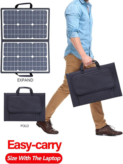 Skanto | SolaraX 1000W Foldable Solar Panel Kit – Portable Off-Grid Power with MPPT Charging