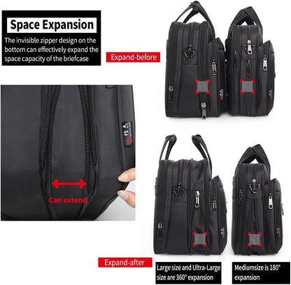 Men’s Canvas Laptop & Business Tote Bag | Bowlift