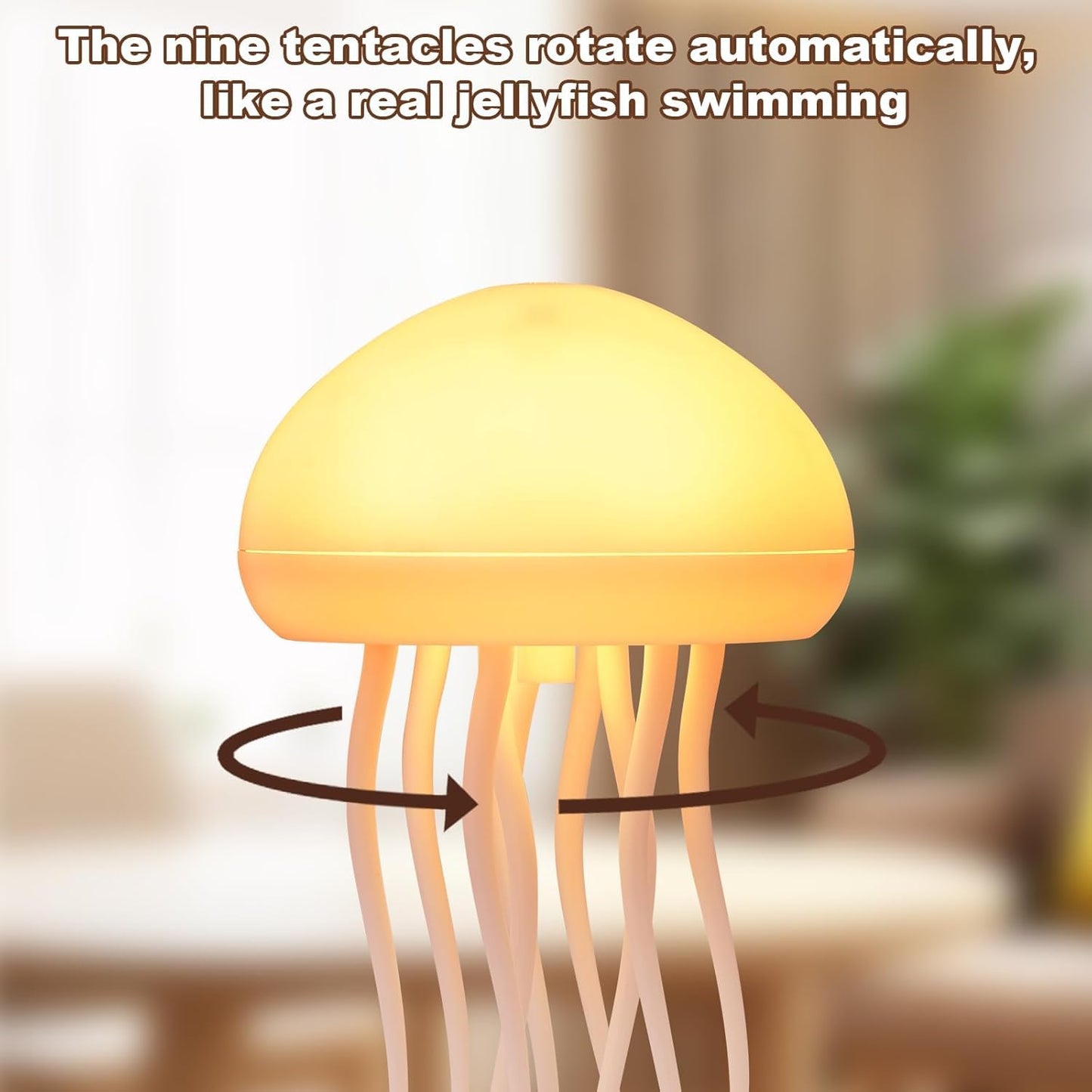 Skanto | LED Mood Lamp | Lifelike Jellyfish Light for Bedroom