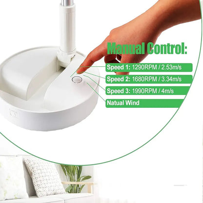 Portable Rechargeable Foldable Desk Fan | Bowlift
