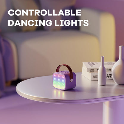 Skanto | Portable Mini Karaoke Machine with Bluetooth Speaker and 2 Wireless Microphones – Veylo
