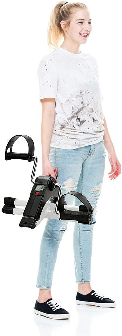 Mini-Home Trainer Fitness Bike Leg Trainer with LCD Display | Kalsten