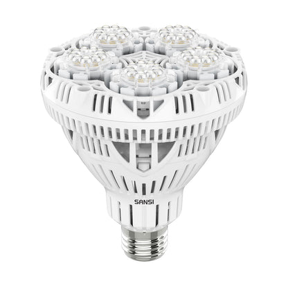 Skanto | Sansi 24W Grow Light Bulb, Full Spectrum, High Ppfd, Perfect For Indoor Plants & Flowers
