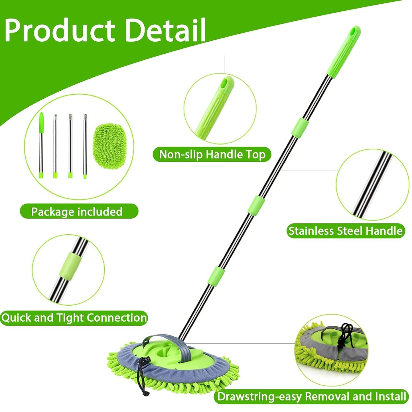 Skanto | Multifunctional Telescopic Car Wash Brush