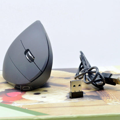Skanto | Rechargeable Ergonomic Vertical Wireless Mouse – Elvion