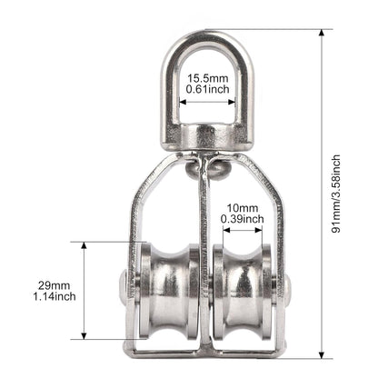 BowLift | Stainless Steel Swivel Pulley