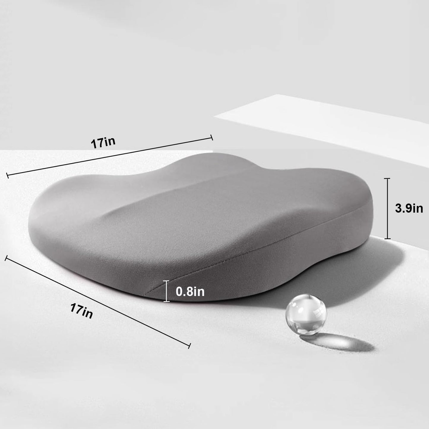 Car Cushion Height Increase – Ergonomic Seat Booster Cushion with Memory Foam | Kalsten