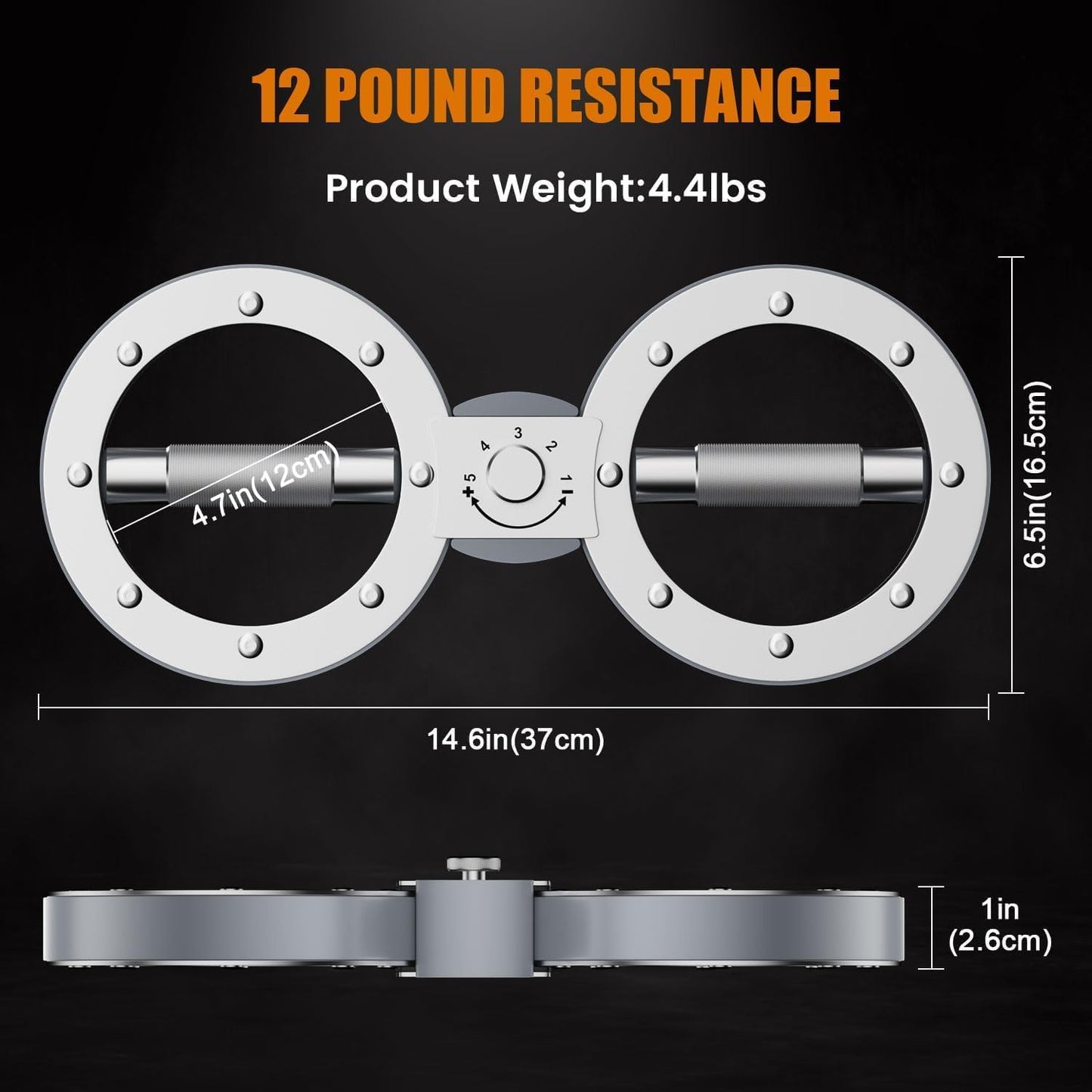 BowLift | Twister Arm Exerciser with Adjustable 12LB Resistance and 360° Rotation – Zeynor