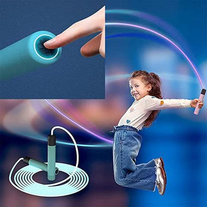 LED Luminous Adjustable Jump Rope | Bowlift