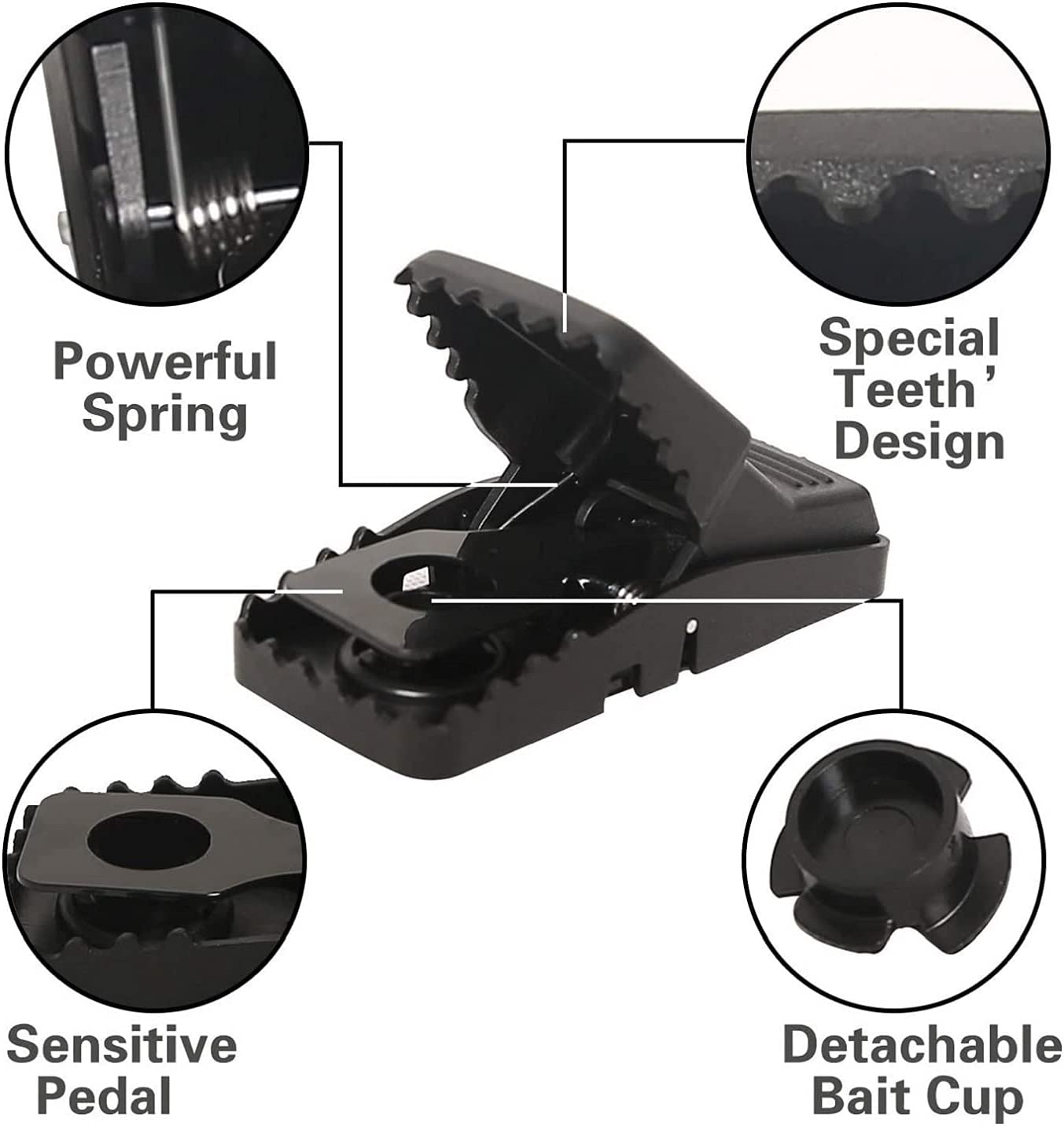 Skanto | Heavy Duty Mouse Trap (6 Pcs)