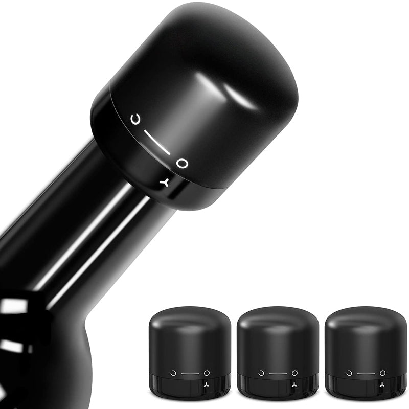 Skanto | Reusable Leak-Proof Silicone Sealing Cap for Champagne and Wine Bottles