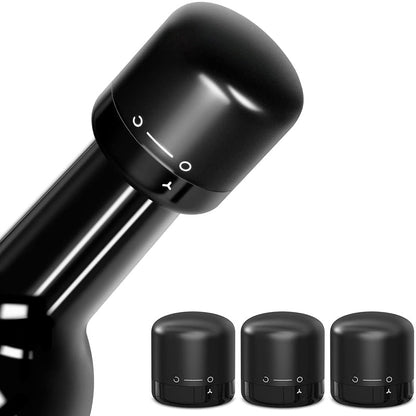 Skanto | Reusable Leak-Proof Silicone Sealing Cap for Champagne and Wine Bottles