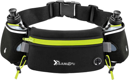 Skanto | Running Belt with Water Bottle – Comfort & Style