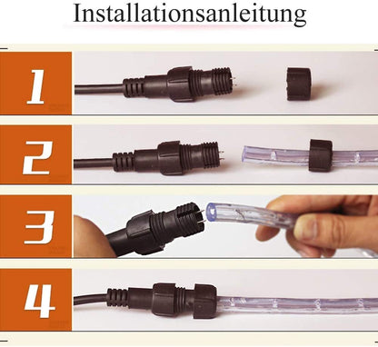 LED Rope Light IP44 with Timer 10m-50m | Karnz