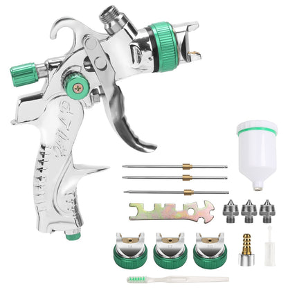 HVLP Spray Gun Set with Stainless Steel Nozzle | Karnz