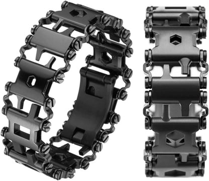 BowLift | 29-in-1 Stainless Steel Multitool Bracelet