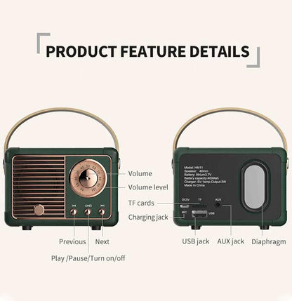 Skanto | Retro Bluetooth Speaker