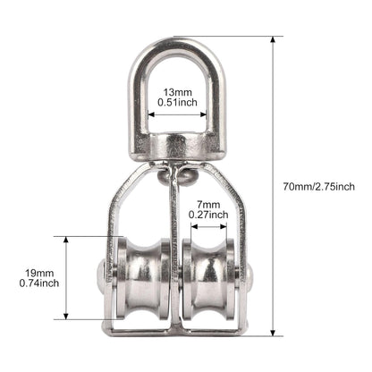 BowLift | Stainless Steel Swivel Pulley