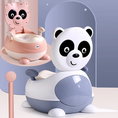 BowLift | Potty chair for children in panda shape – Soft baby potty with PU seat