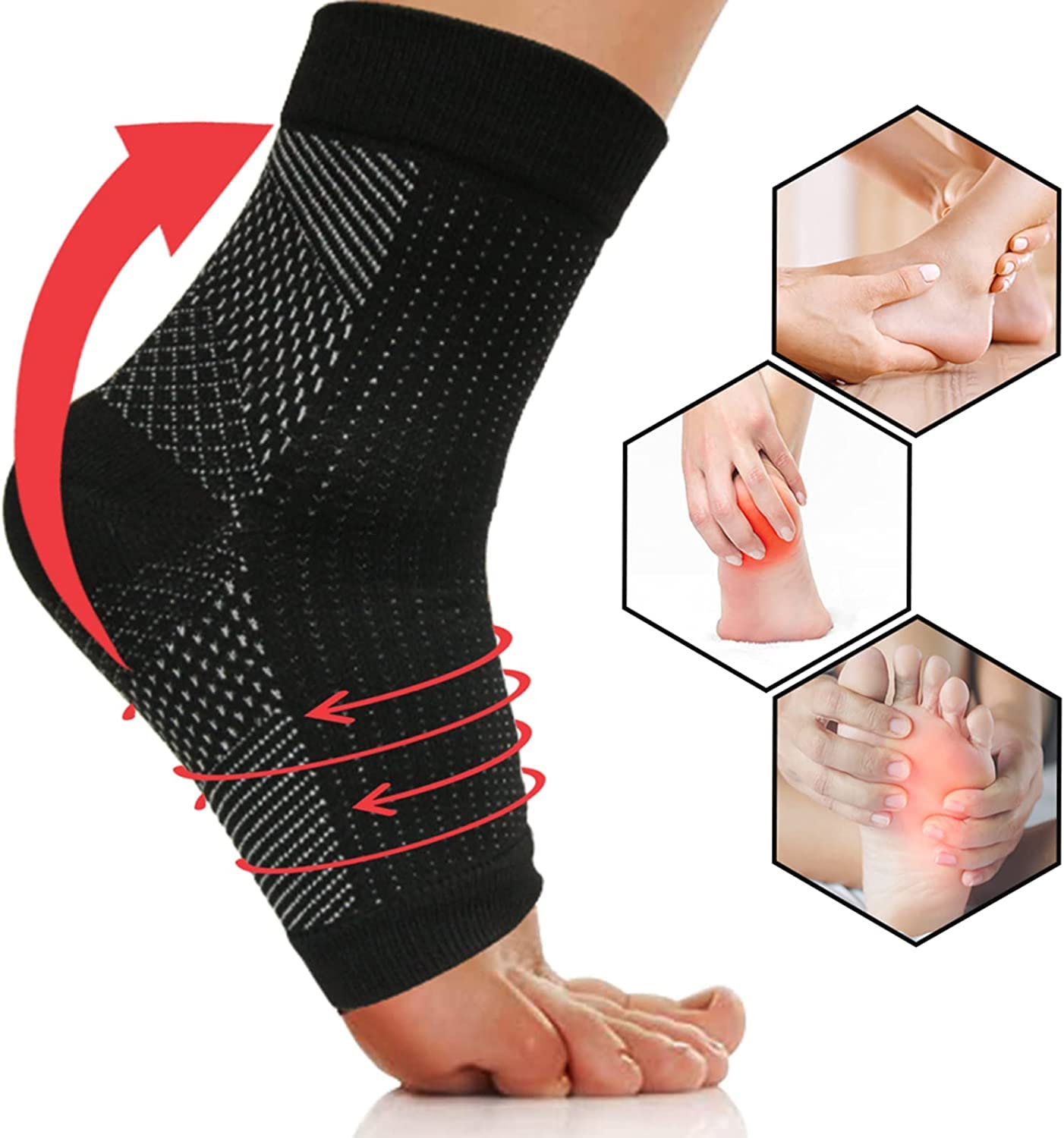 Socks - Fast Relief - Swollen Feet - Guaranteed Comfort | Karnz