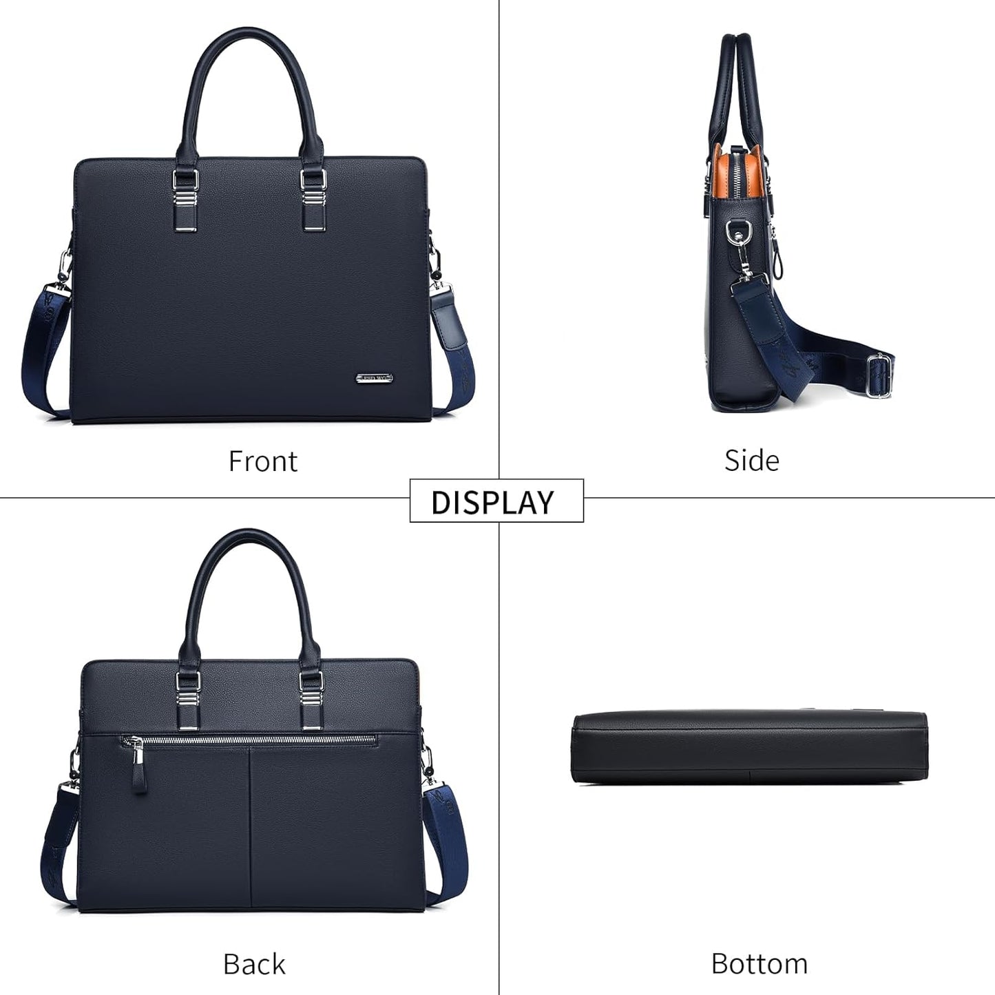Genuine Leather Multi-compartment Business Bag for Professionals | Karnz