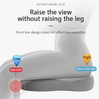Skanto | SitComfort Ergonomic Seat Booster Cushion for Car and Office – Better Seat Height and Posture