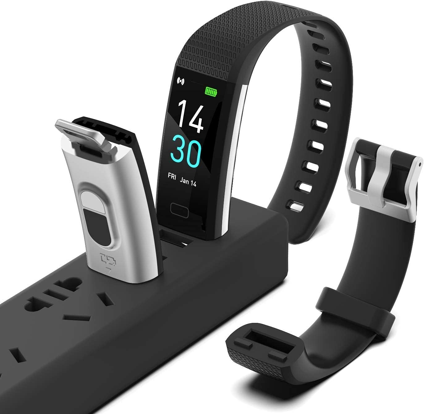 Skanto | Blood Pressure & Heart Rate Monitor Smartwatch | Waterproof, Sleep Tracking & Fitness Insights for Daily Health Management
