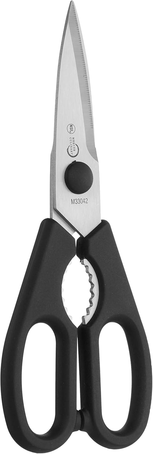 Skanto | Chef's Kitchen Shears - Premium Stainless Steel Blades - Ideal for Cutting Herbs, Poultry & Other Kitchen Tasks - Ergonomic Handles for Comfortable Grip & Precision - Multifunctional & Durable