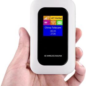 Skanto | Portable 5G Wi-Fi Router | Secure, High-Speed Connection for Travel and Home Use