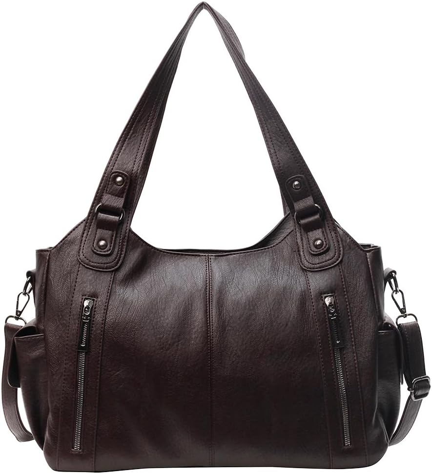Skanto | Vegan Leather Slouchy Hobo Bag