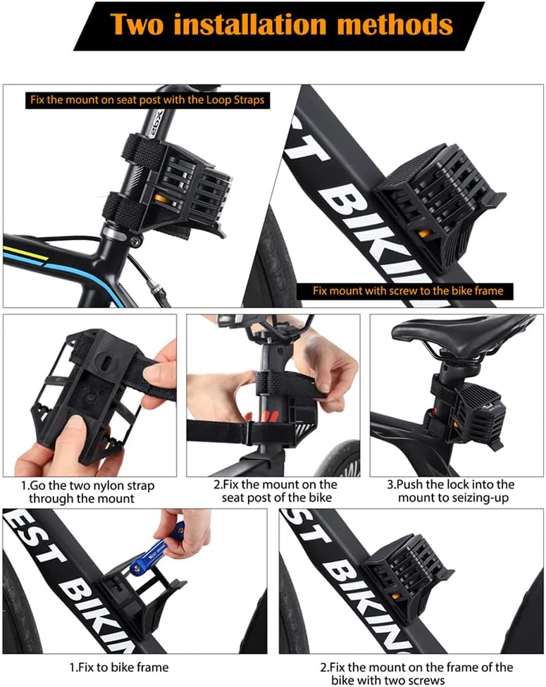 BowLift | SafeRide Foldable Heavy-Duty Anti-Theft Bike Lock – Ultra Strong Security Chain