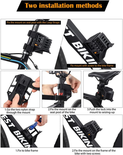 BowLift | SafeRide Foldable Heavy-Duty Anti-Theft Bike Lock – Ultra Strong Security Chain