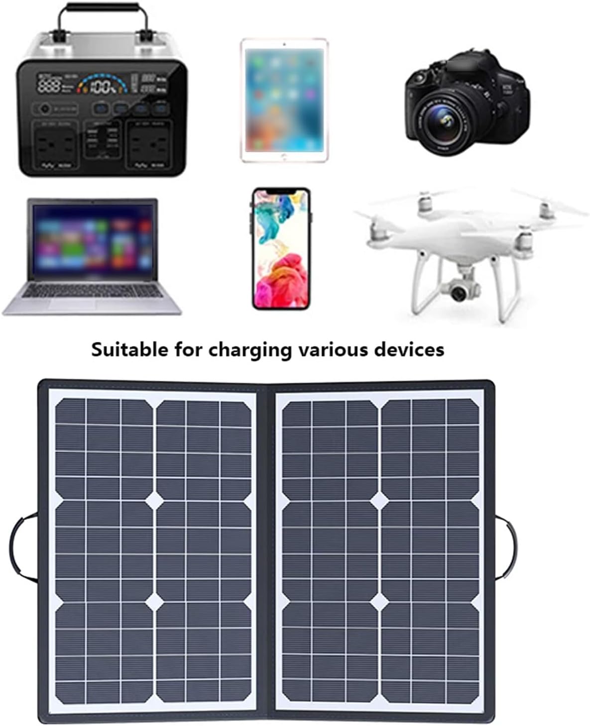 Skanto | SolaraX 1000W Foldable Solar Panel Kit – Portable Off-Grid Power with MPPT Charging