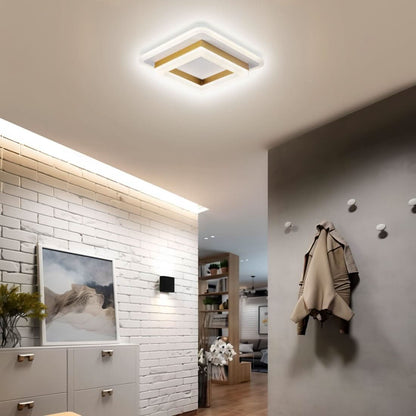 Skanto | Square LED Ceiling Lamp for Modern Interiors