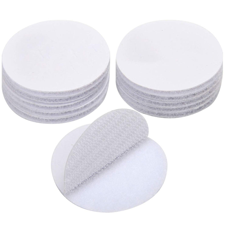 Double-sided Hook Loop Dots Non-slip Fixing Sticker (5 Pairs / Set) | Bowlift