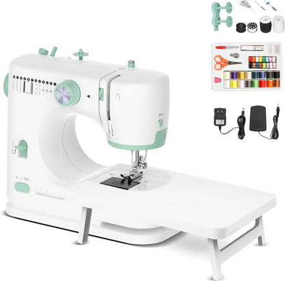 Skanto | Portable Sewing Machine with 12 Stitches and Extension Table – StitchPro